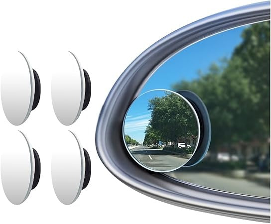 |Universal 360° Adjustable Car Blind Spot HD Glass Mirror|